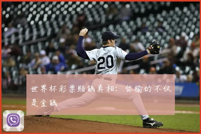 世界杯彩票赔钱真相：你输的不仅是金钱