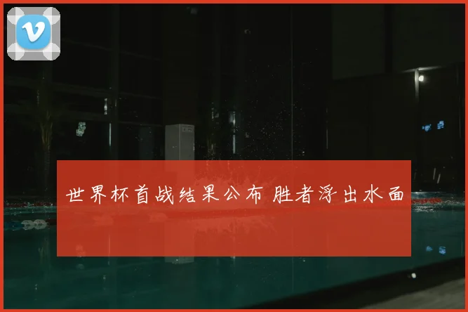 世界杯首战结果公布 胜者浮出水面